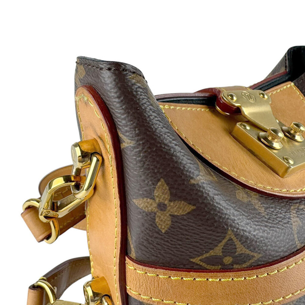 LOUIS VUITTON Brown Monogram Canvas Shoulder Bag - Picture 6 of 14